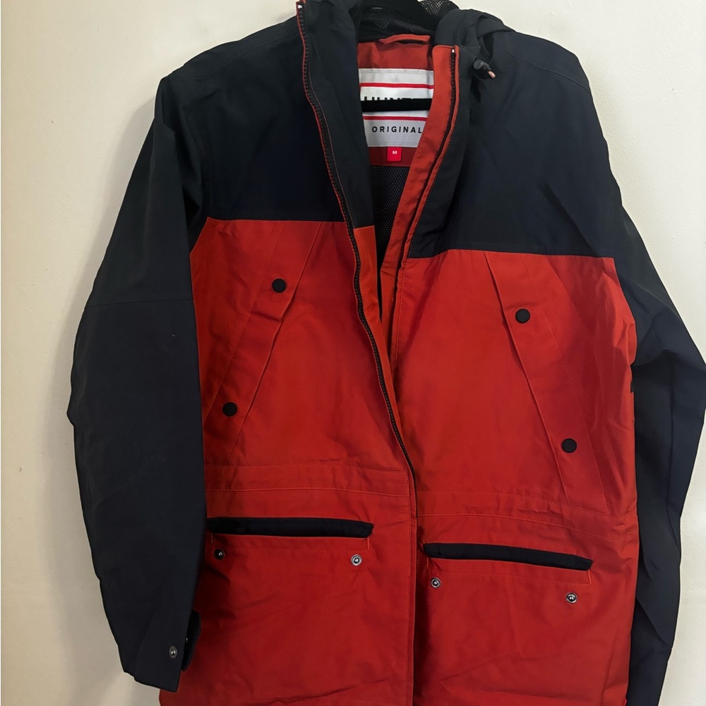 Men's Red and Black Jacket
